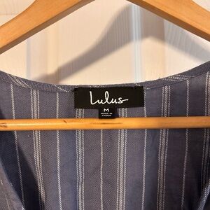 Lulus Striped Romper